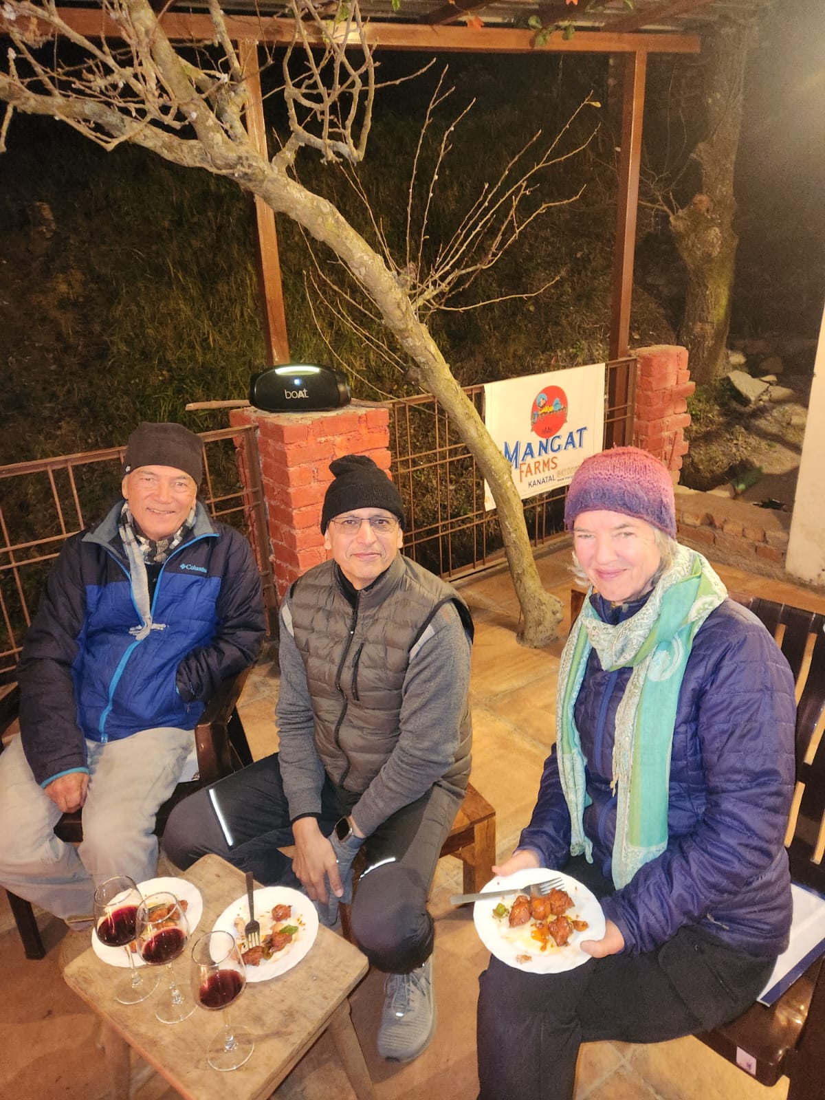 Danny Dreyer visiting Mangat Farms Kanatal
